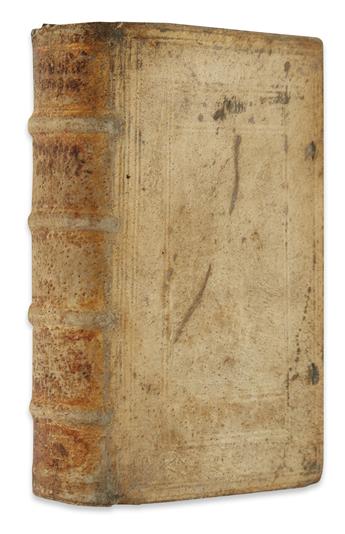 MACER FLORIDUS [pseud. of Odo of Meung?], attributed to. De herbarum virtutibus. 1581 + MORATA, OLYMPIA FULVIA. Opera omnia. 1580
